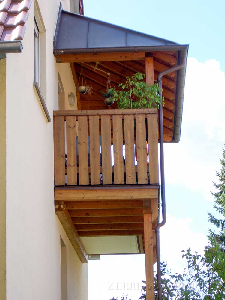 Holzbalkon-Beispiel 6