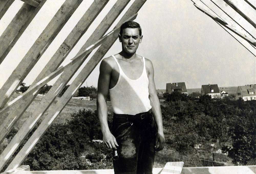 Dieter Benz als Geselle in der 3ten Generation (1957)