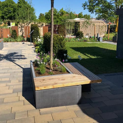 Sitzbänke Landesgartenschau Würzburg